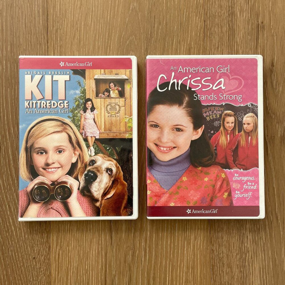 American Girl DVD Movie 2008 Kitt Kittredge 2009 Chrissa Stands Strong HBO